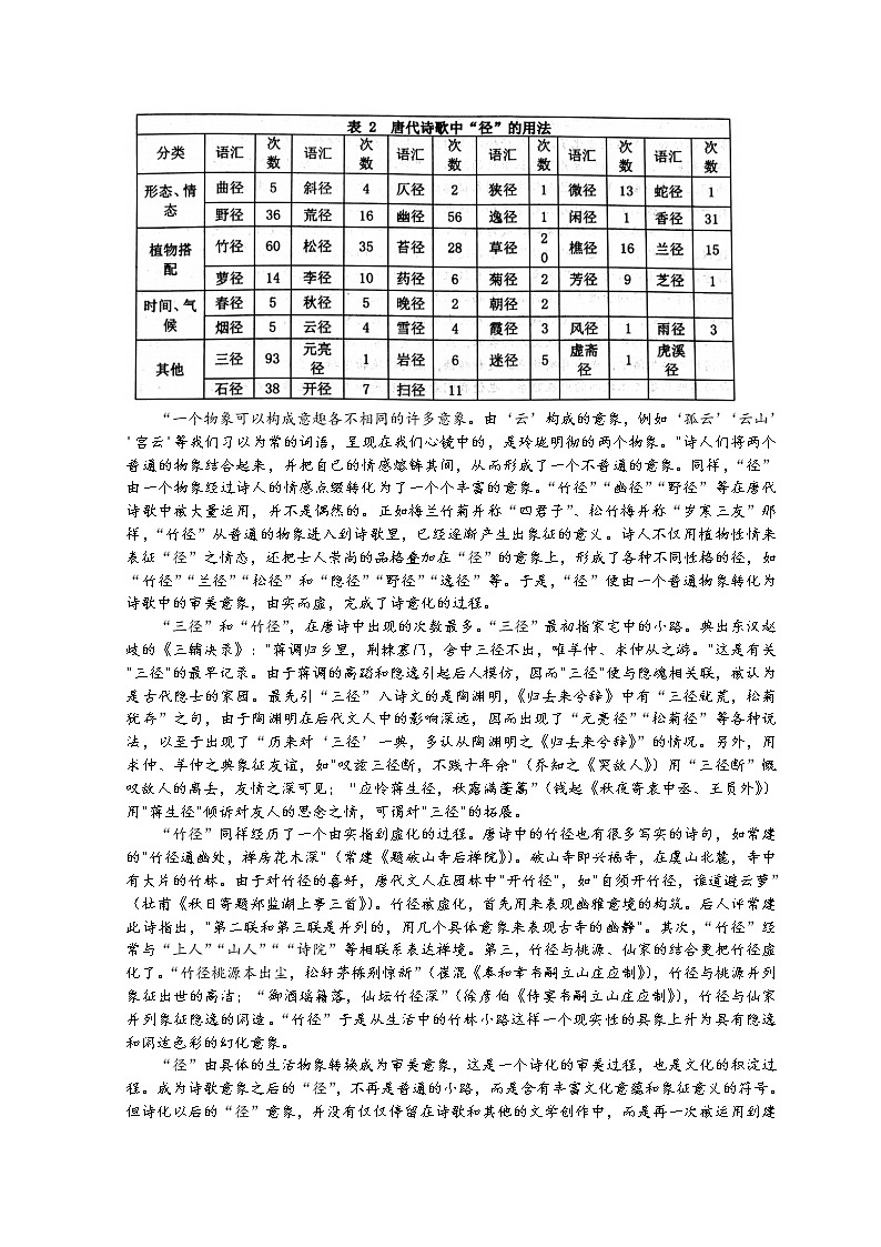 山东省潍坊市五县市2022-2023学年高一下学期期中考试语文试题含答案第2页