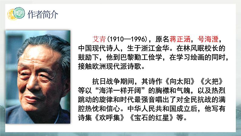 《大堰河——我的保姆》精品课件05