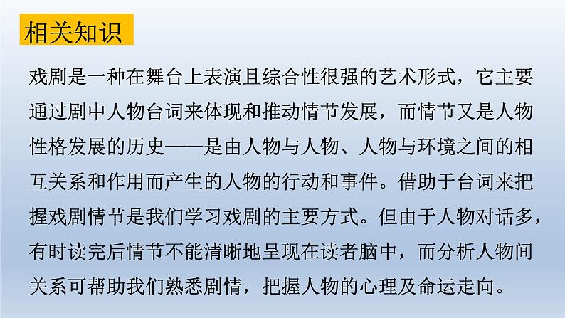 《哈姆莱特(节选)》课件2021-2022学年统编版高中语文必修下册第8页