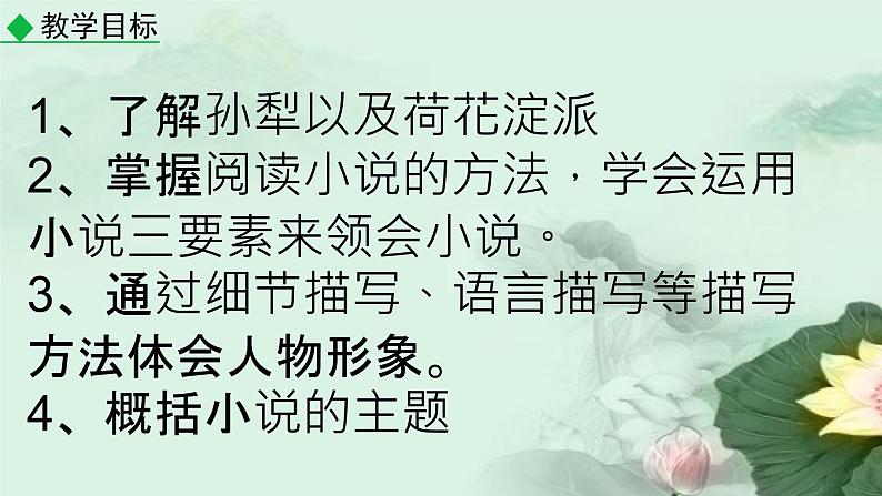 统编版高中语文选择性必修中册《荷花淀》课件第2页