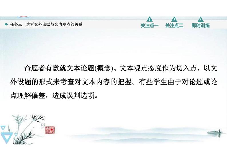 突破易错难点,辨析文外论据与文内观点的关系-2023年高考语文二轮复习专项突破技巧讲练(全国通用)课件PPT第5页