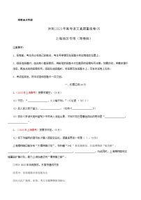 真题重组卷05——2023年高考语文真题汇编重组卷（上海专用）