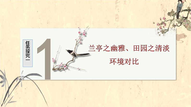 兰亭之雅,田园之清——《兰亭集序》《归去来兮辞并序》对比阅读-高二语文素质教育精讲课件(统编版选择性必修下册)第5页