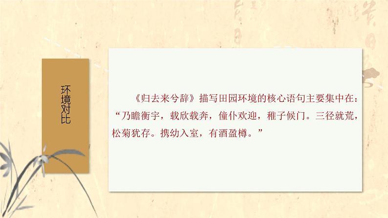 兰亭之雅,田园之清——《兰亭集序》《归去来兮辞并序》对比阅读-高二语文素质教育精讲课件(统编版选择性必修下册)第7页