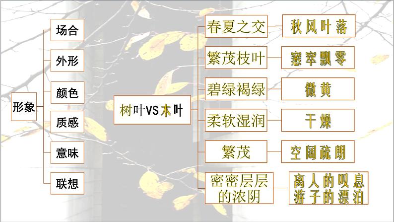 统编版高中语文-必修下册-《说木叶》优秀课件第4页