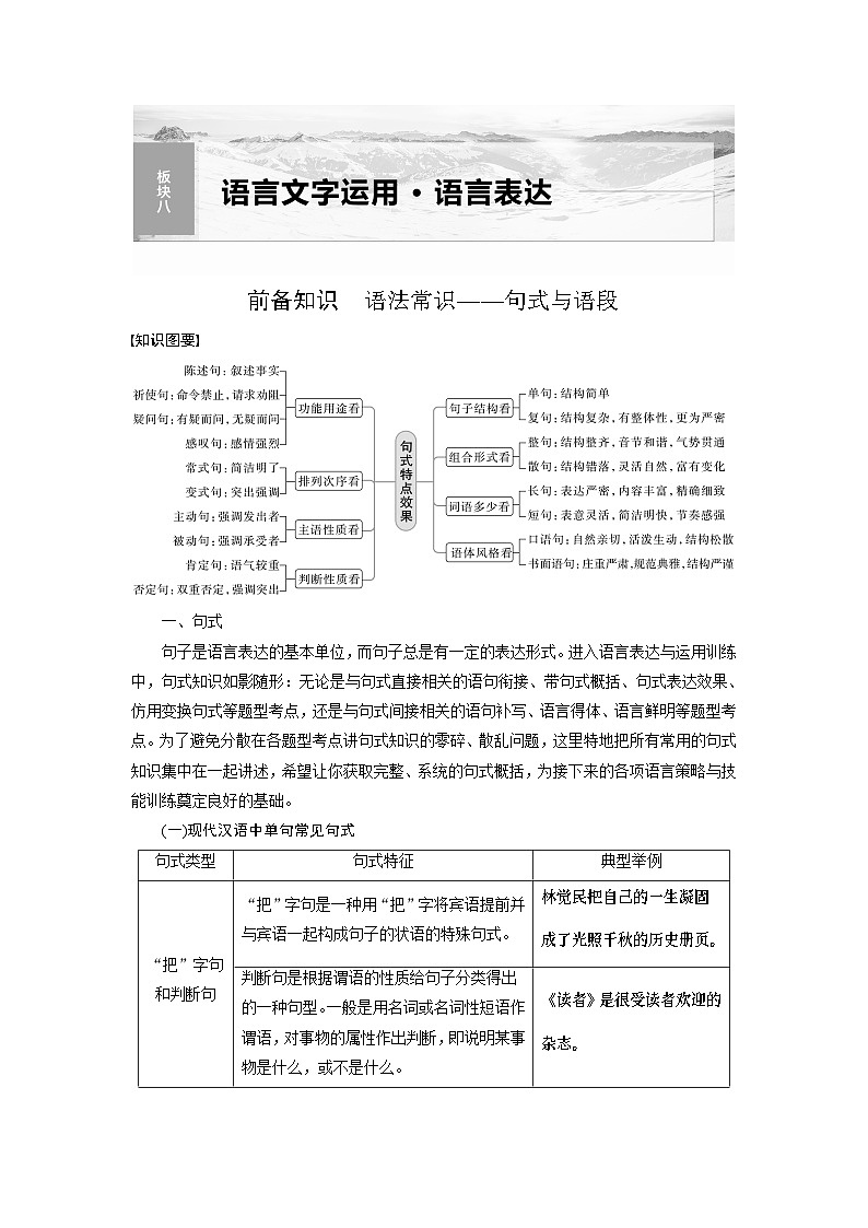 高考语文复习-- 学案69 语言连贯之语句衔接(语句复位)——保持一致,代入恰当第1页