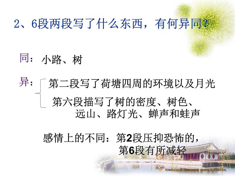 14.2《荷塘月色》课件 2023-2024学年统编版高中语文必修上册07