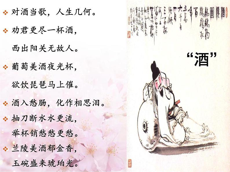 古诗词诵读《将进酒》课件 2023-2024学年统编版高中语文选择性必修上册02