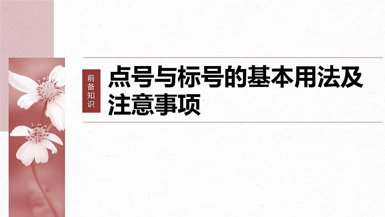 高考语文一轮复习--语言基础 课时68 正确使用标点符号——理解语意,掌握用法(精品课件)第6页