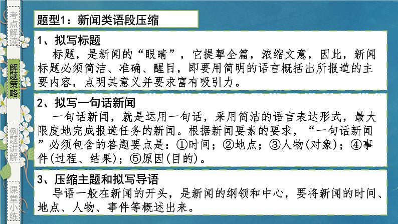 专题10 压缩语段(课件)-备战2024年新高考一轮复习讲堂之语言文字运用05