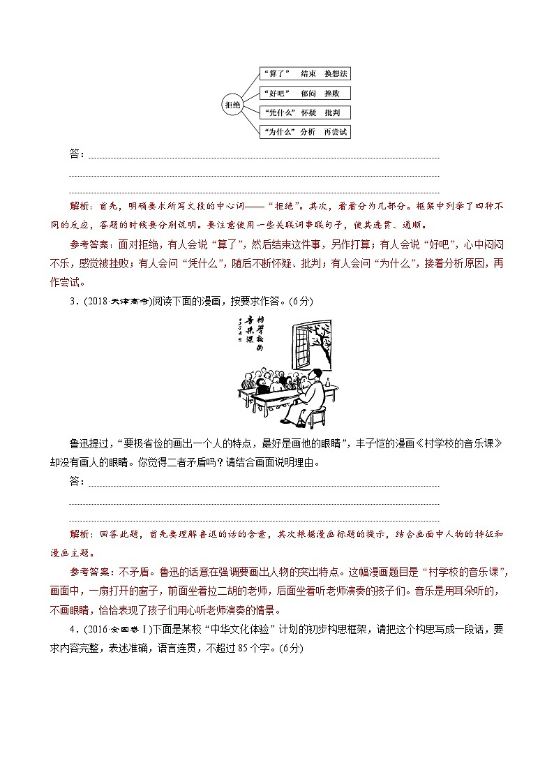 专题三十 语言文字运用图文转换(题组训练)-2023年高考语文二轮复习讲练测(全国通用)第2页