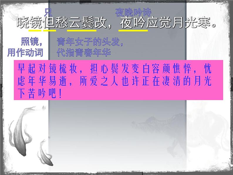 【中职专用】高中语文 人教版 基础模块上册 13《无题》李商隐 课件07