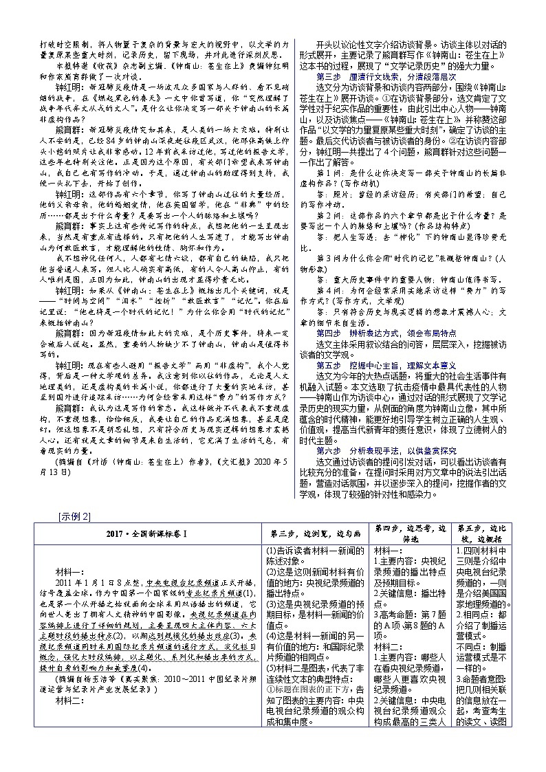 解密02实用类文本阅读 (讲义)-【高频考点解密】2022年高考语文二轮复习讲义+分层训练03