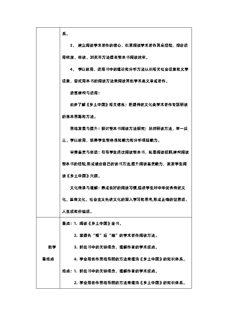 第五单元 整本书阅读《乡土中国》 (1)课件+教案02