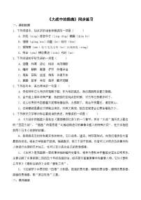 高中语文2.2* 大战中的插曲当堂检测题