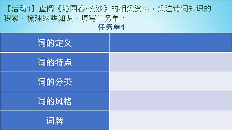 第01课 沁园春·长沙-高一语文上学期教学课件(统编版必修上册)06