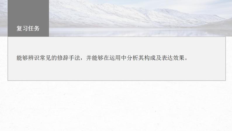 高考语文一轮复习--修辞手法构成和表达效果——修辞立诚，行“文”致远课件PPT03