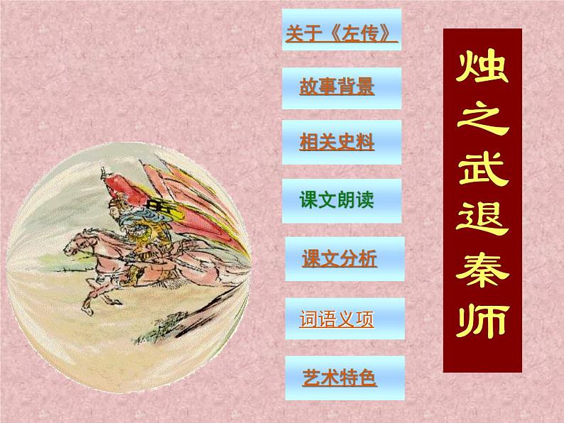 2.《烛之武退秦师》课件统编版高中语文必修下册第6页