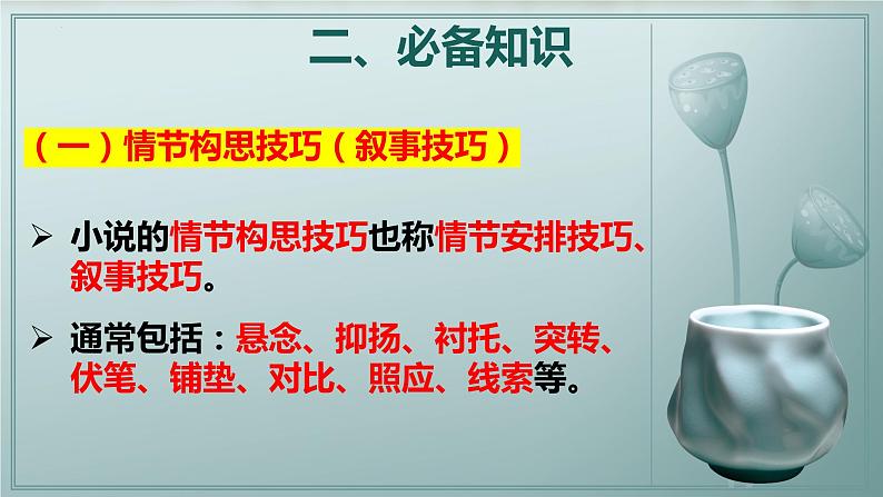 专题04 赏析情节手法之情节构思技巧、叙事技巧(课件)2024年高考语文一轮复习第5页