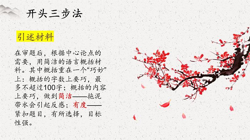 2024届高考作文复习:高中议论文开头段写作 课件第5页