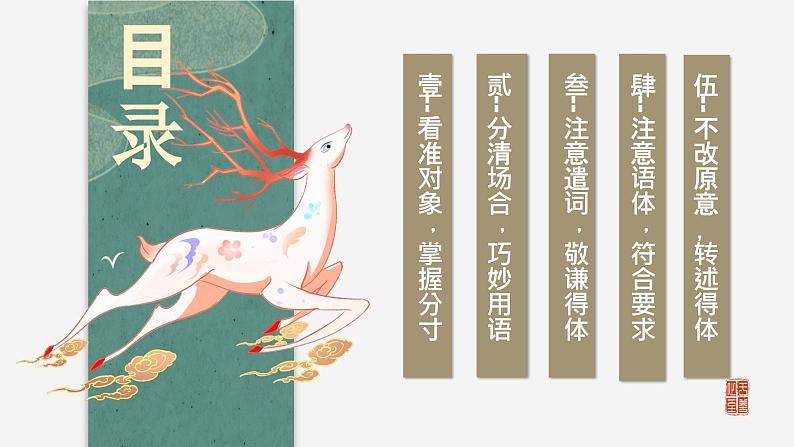 2024届高考专题复习:语言表达之语言得体 课件第3页