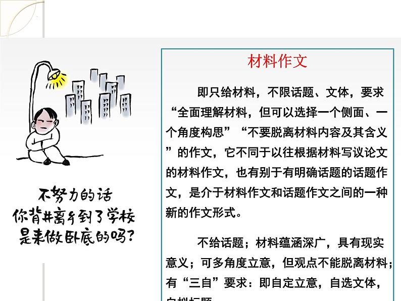 2024届高考专题复习:高考材料作文的审题立意 课件03