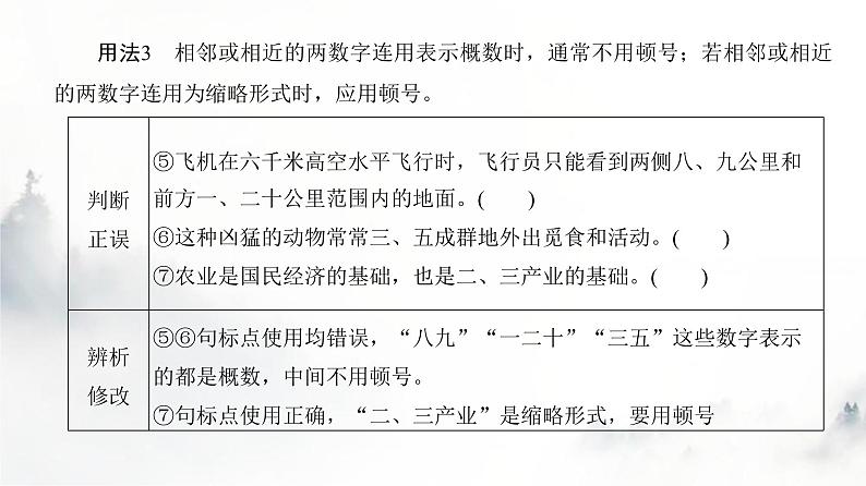 高考语文一轮复习第1讲正确使用标点符号课件第6页