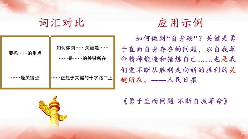 高考语文复习-- 跟着《人民日报》学写作——写语言课件PPT第7页
