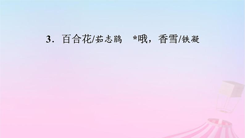 新教材适用2023_2024学年高中语文第1单元3.1百合花课件部编版必修上册第2页