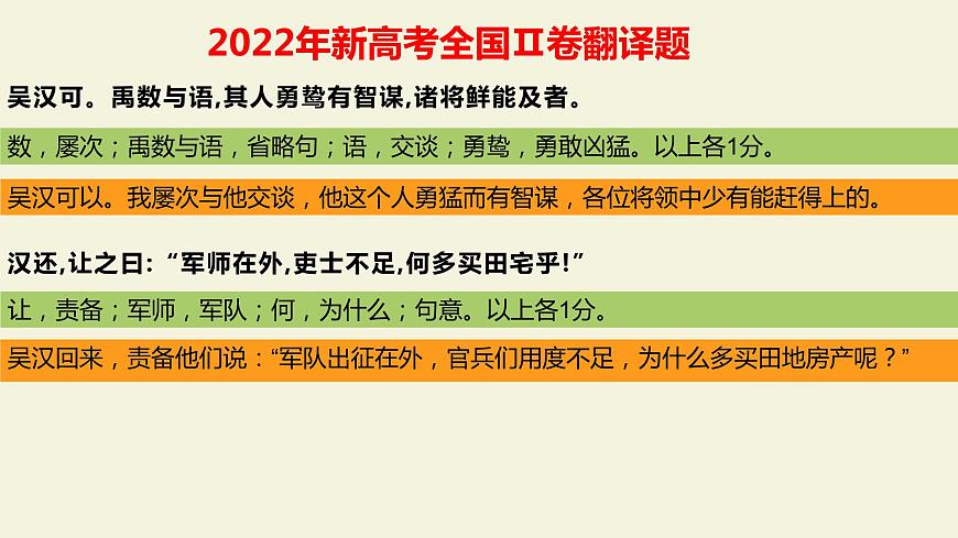 2024屆高考語(yǔ)文復(fù)習(xí):文言文翻譯 課件第4頁(yè)