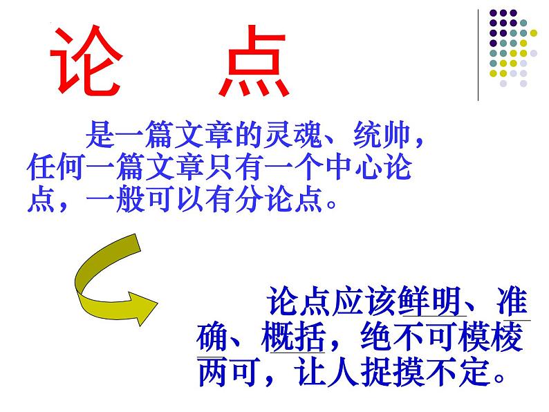 2024届高考语文复习:议论文写作 课件第3页