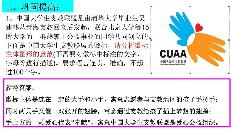 2024届高考专题复习:图文转换之标志、流程、漫画、图表 课件第6页