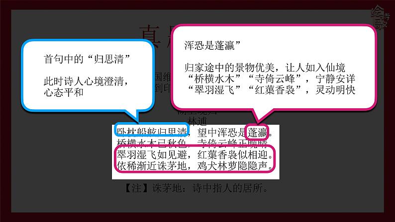2024届高考专题复习:诗歌鉴赏指导 课件第4页