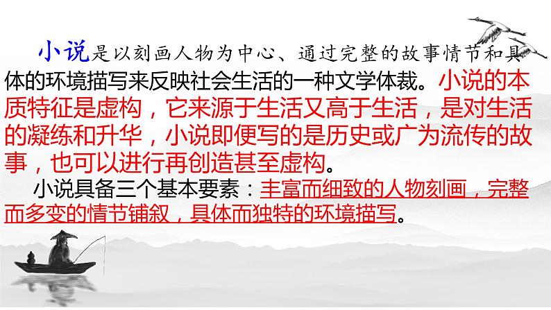 2024届高考专题复习:文学类文本阅读之不同文体的比较鉴赏 课件第7页