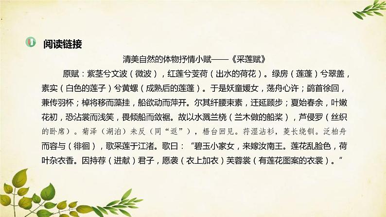 统编版高中语文必修上册 第七单元 第十四课 荷塘月色课件07