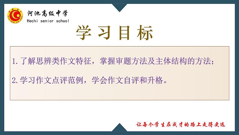 2024届高考语文复习:思辨作文审题及主体结构指导 课件第4页