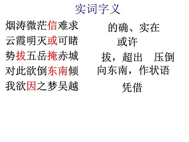 8.1《梦游天姥吟留别》课件 2023-2024学年统编版高中语文必修上册第8页