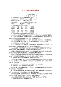 高中人教統(tǒng)編版2.2* 大戰(zhàn)中的插曲綜合訓(xùn)練題