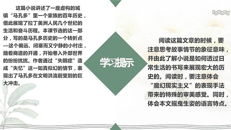 第11课《百年孤独(节选)》-2023-2024学年高二语文同步精讲精读课件(统编版选择性必修上册)02