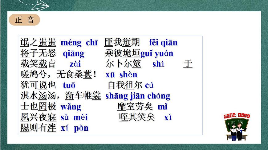 1.1《 氓 》課件人教統(tǒng)編版高中語文選擇性必修下冊第5頁