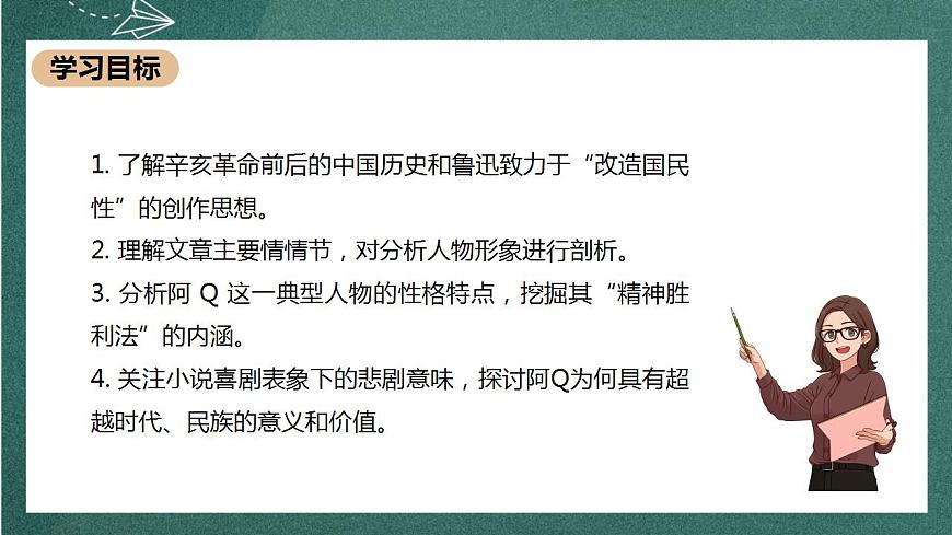 5.1 《阿Q正傳》 課件人教統(tǒng)編版高中語文選擇性必修下冊第2頁