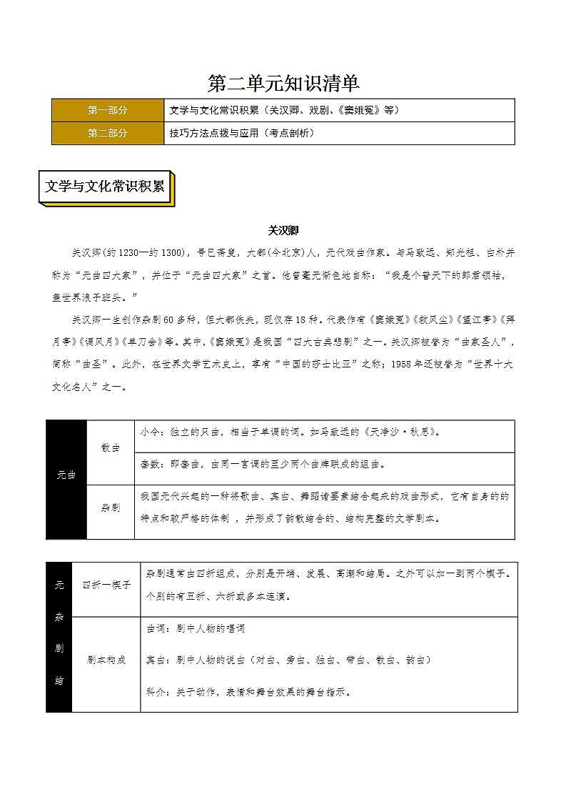 第二单元主题写作 教学课件+教案+单元测试+专项练习+知识清单+朗读视频01