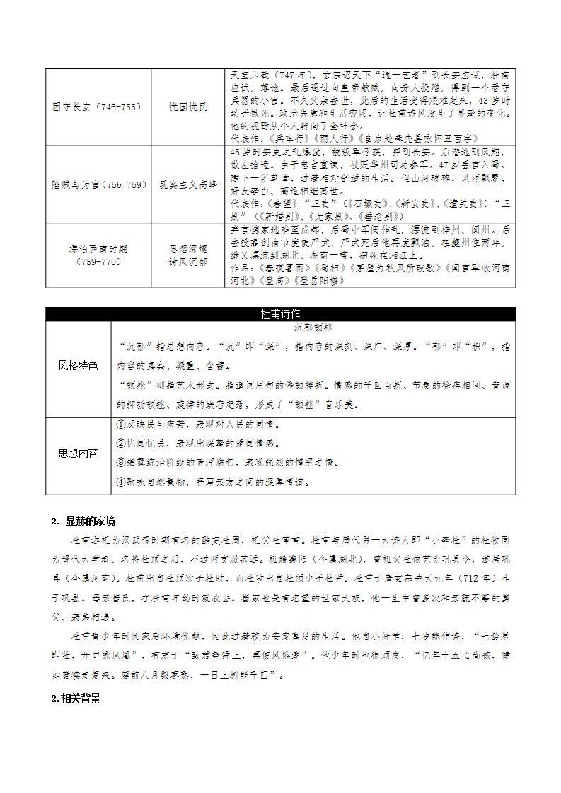 人教统编版高中语文选择性必修下册3.2《蜀相》课件+朗诵视频+教案+学案+分层作业02