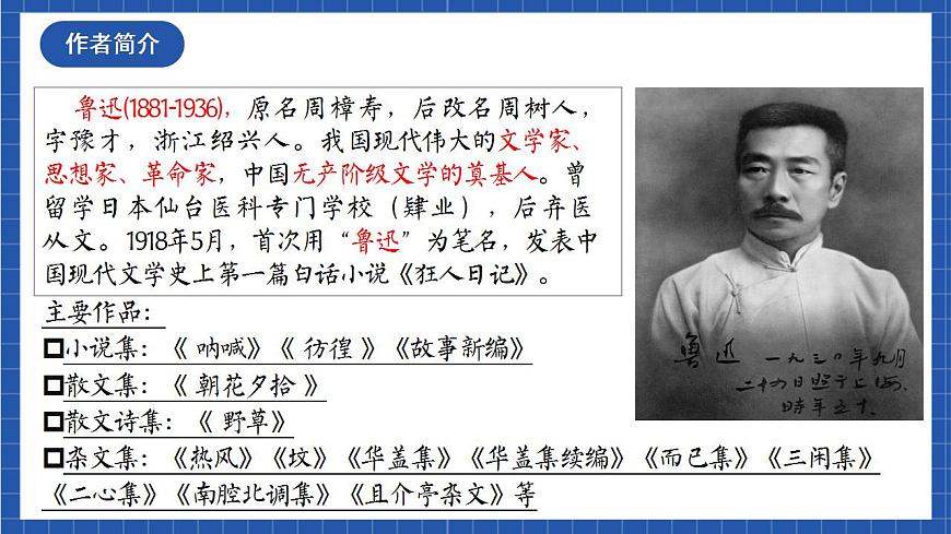 人教統(tǒng)編版高中語(yǔ)文選擇性必修下冊(cè)5.1《阿Q正傳（節(jié)選）》（教學(xué)課件）第4頁(yè)