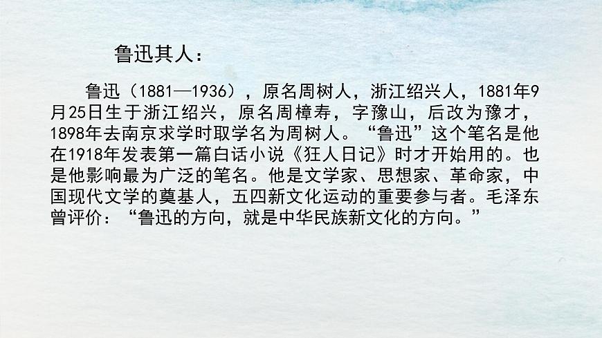 5.1選必下第二單元_阿Q正傳（一）-課件第3頁