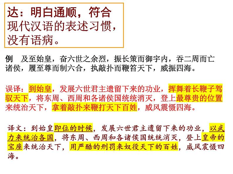 文言文翻译专项突破方法+典例+对点巩固练习(课件)-备战2024年高考语文文言文重难点专项突破第8页