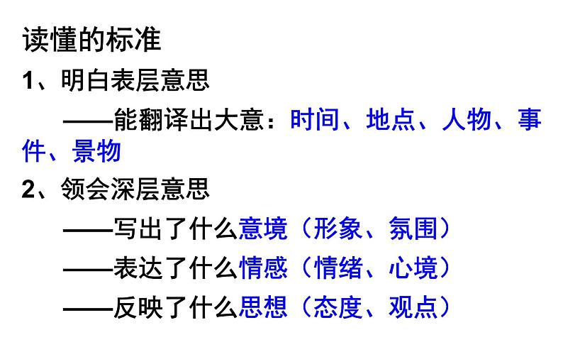 2024届高考语文复习:如何读懂诗歌 课件第5页