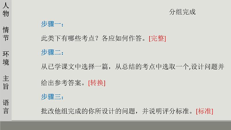 2024届高考语文复习:小说阅读鉴赏 课件第4页