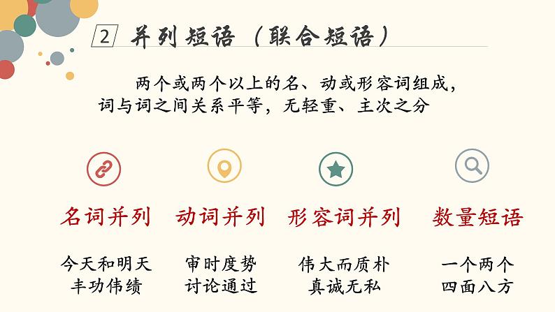 初升高语法知识:短语 开学第一课课件第6页