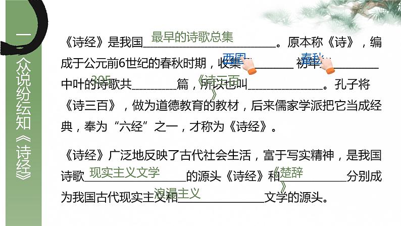 人教版高中语文必修上古诗词诵读《静女、涉江采芙蓉》课件(教案)第6页